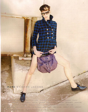 Marc by Marc Jacobs campaign ad for Fall 2008 