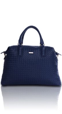 The Woven Bowler (Blue)