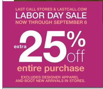 labor day purse sale