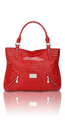 Croc Tote (Red)