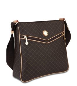 Rioni high quality THE HOBO MESSENGER brown handbag