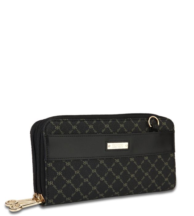 Double Zipper Wallet Women Luxury