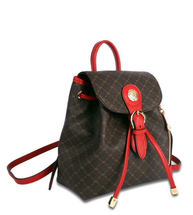 Vintage Gucci Excellent New Large Brown Red Clutch Bag - Nina