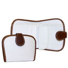 Weekend Leather - White Wallet