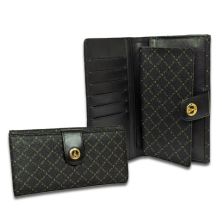 Black - Checkbook Wallet