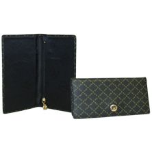 Black - Checkbook Holder