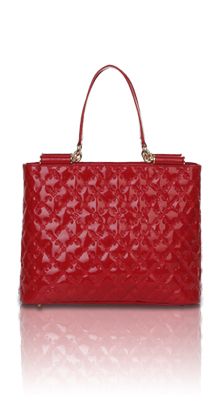 Lindsay Shoulder Tote (Red)