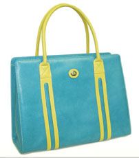 Turquoise - Tall Tote