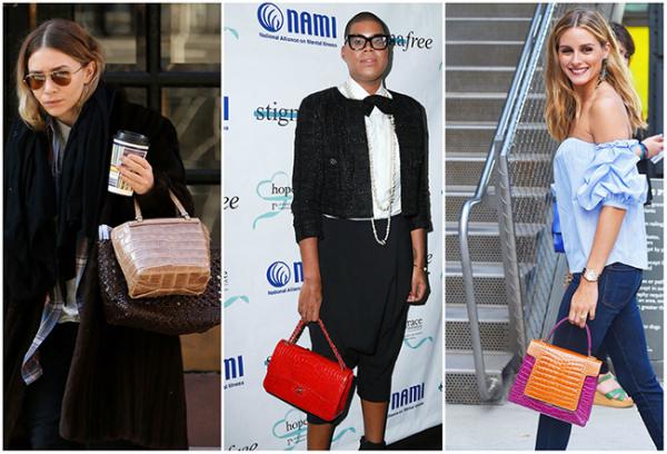 Celebrities are Rocking Bags with Exotic Skins — Yea or Nay?