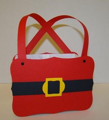 Santa Handbag - Cheap and Clever