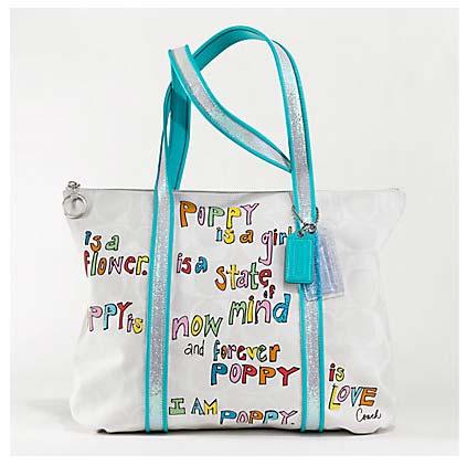 Coach Poppy is Glam Tote