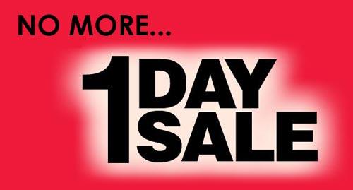 No more Rioni Handbags on the 1 Day Sale!