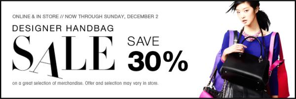 Bloomingdale's Holiday Sale!