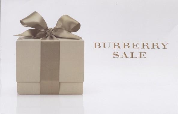 What?! A Sale at Burberry?!?