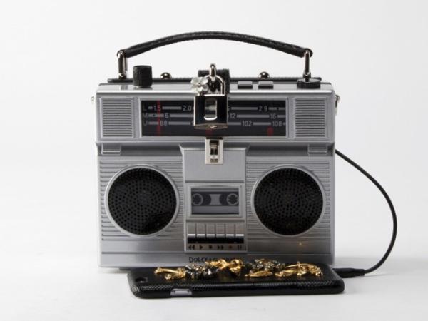 The 80s are Back: Dolce & Gabbana's Boombox Bag