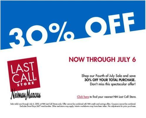Last Call Independence Sale