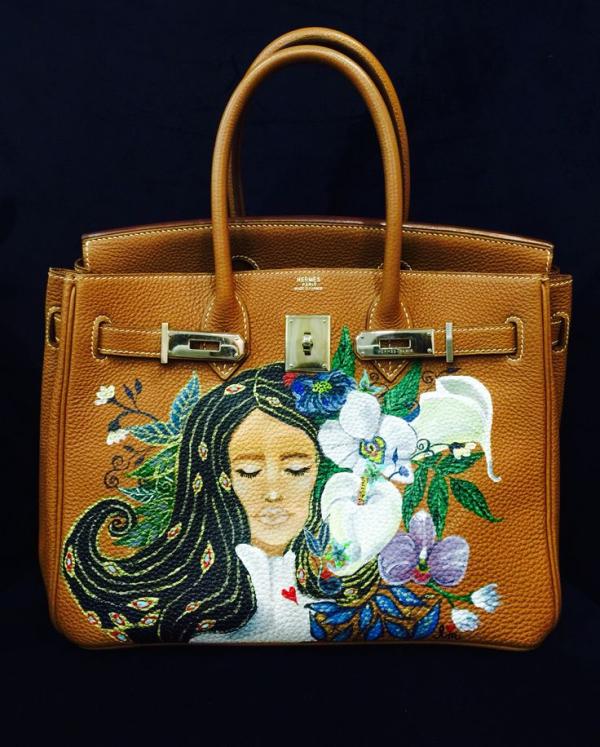 The Crazy Rich Paints on Birkins?