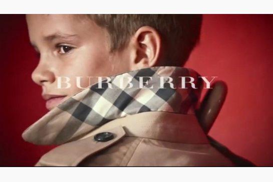 Romeo Beckham for Burberry Ad Campaign