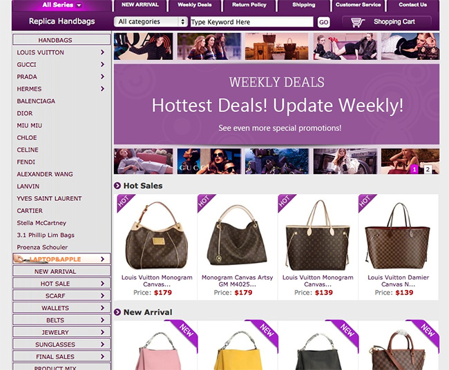 deals on designer bags