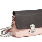 Leather Flap Crossbody Bag by Franchi