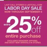 Get Ready for Labor day Sales