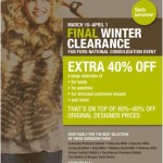 Winter Clearance