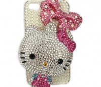 Huge iPhone Crystal Hello Kitty Case