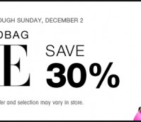 Bloomingdale's Holiday Sale!