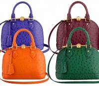 Louis Vuitton — Colorful Ostrich Alma for 2013